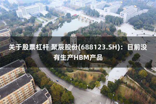 关于股票杠杆 聚辰股份(688123.SH)：目前没有生产HBM产品